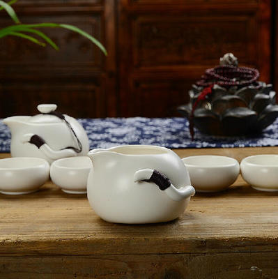 卓興瓷功夫陶瓷茶具套裝005 融合傳統(tǒng)技藝與現(xiàn)代美學(xué)的品茗之選