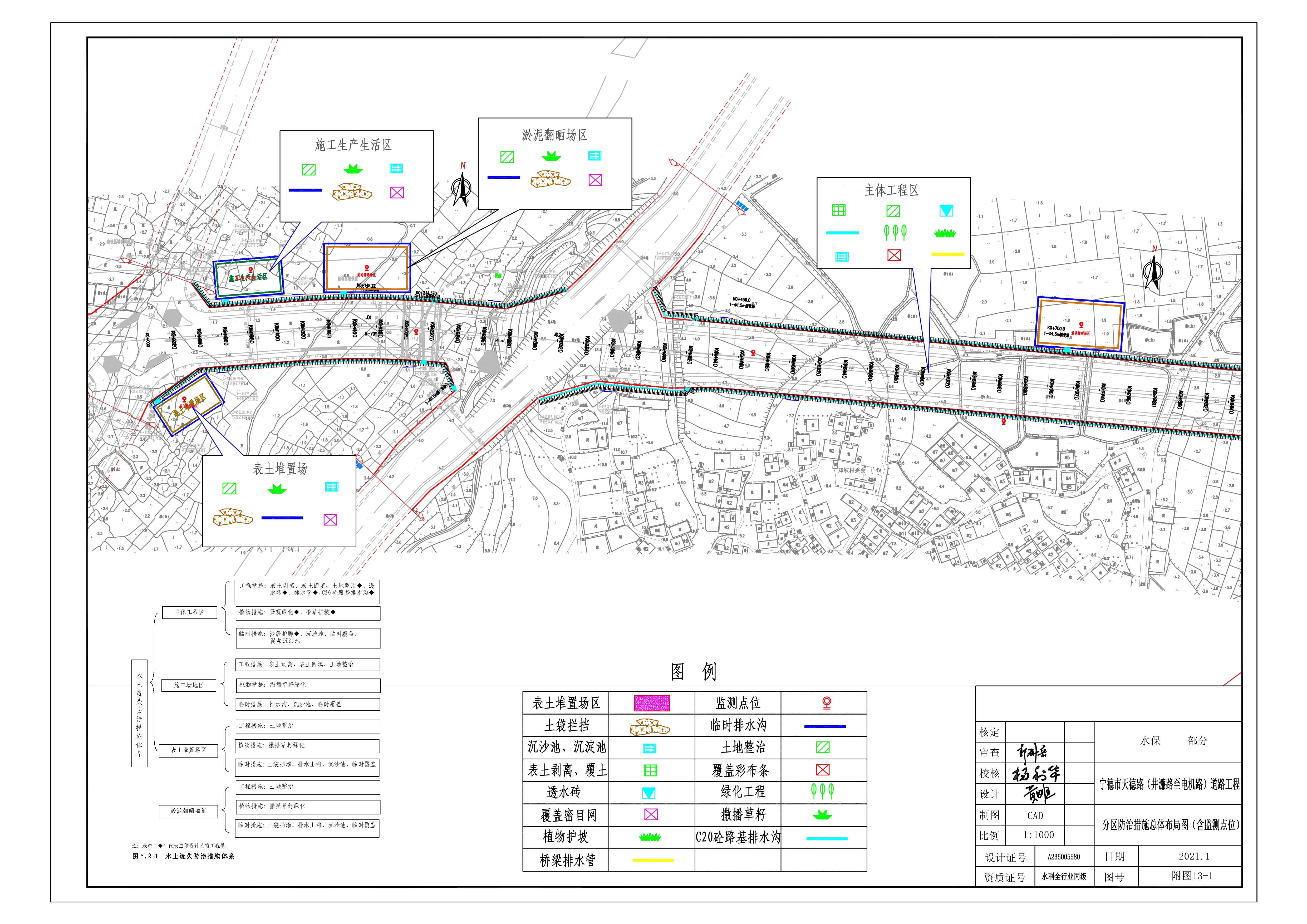 寧德市天德路（井濂路至電機(jī)路）道路工程水土保持方案報(bào)告書(shū)